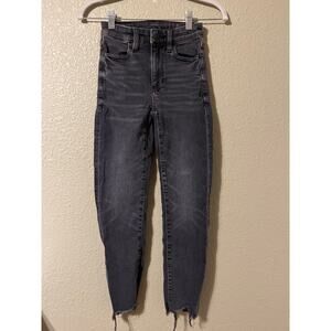 American Eagle women’s super high-rise Jeggings size 000 short
